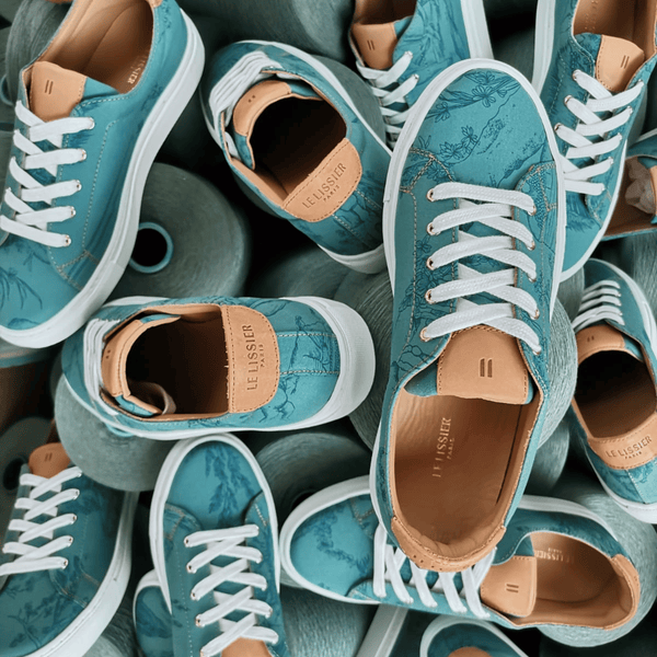 CANDY BLUE TOILE DE JOUY LACES