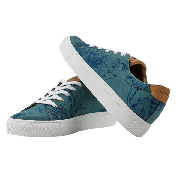 CANDY BLUE TOILE DE JOUY LACES