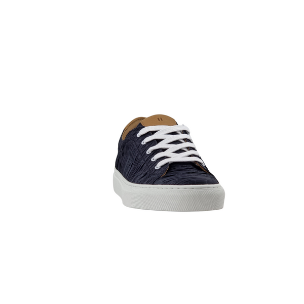 BLUE PLEATED LACES