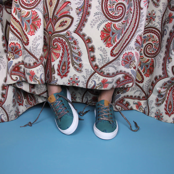 CANDY BLUE TOILE DE JOUY LACES